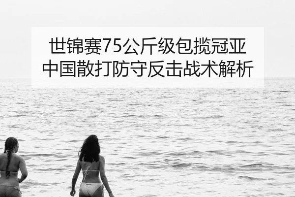 世锦赛75公斤级包揽冠亚 中国散打防守反击战术解析